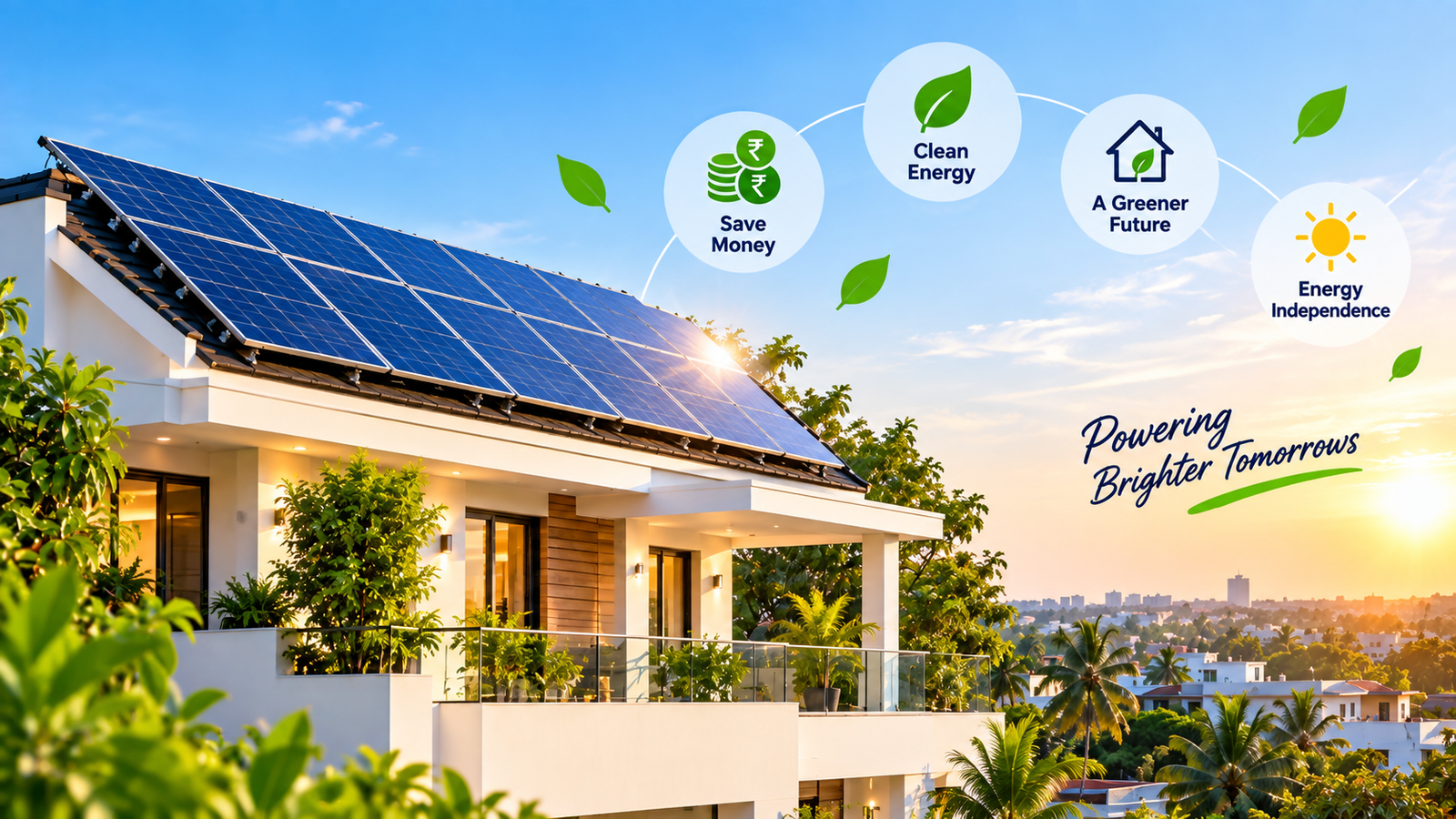 Rooftop solar installation